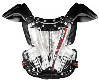 EVS Vex Chest Protector Clear Black