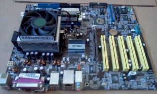 Asus K8V SE Deluxe Socket 754 AGP ATX AMD Motherboard Bundle w CPU 1GB