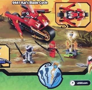 New Lego Ninjago 3 Pack 503 Piece Kids Building Toy Set Fighter Cycle