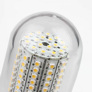 E27 12W 196x3528 SMD 1200LM 3000 3500K Warm White Light LED Corn Bulb