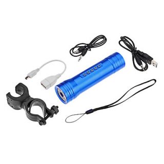 Y201 2 in 1 Oplaadbare mobiele Power FM Active Speaker + zaklamp