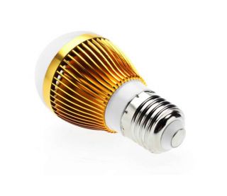 Ampoule Ronde LED Blanc Chaud à Variateur d’Intensité (220V), E27