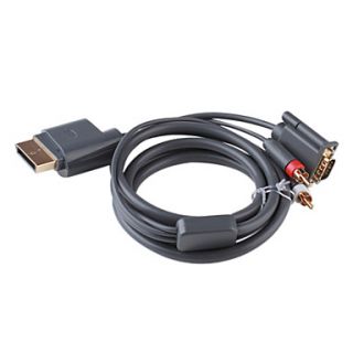 VGA video kabel voor de Xbox 360 (1,8 m zwart