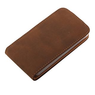 brown pu leather case for iphone 4 00170436 177 write a review usd usd
