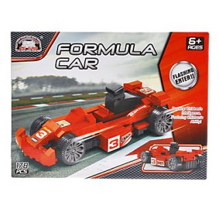 EUR € 11.86   3D DIY Puzzle Formula Car Building Blocks Mursten Toy
