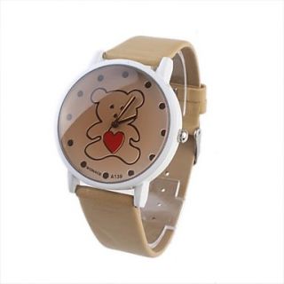 EUR € 4.41   adorável urso de moda jovem relógio de pulso mulheres