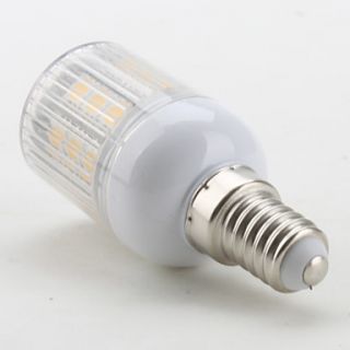 E14 5050 SMD LED 300lm 27 2800 3200k bombilla de luz blanca cálida (3