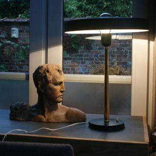 Century Desk Table Lamp Fifties Louis Kalff Philips Eames Era