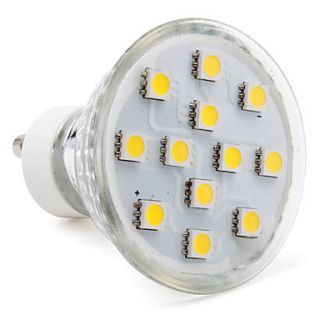 gu10 12 5050 SMD 2 2.5W 100 150lm 2800 3300K warmes weißes Licht LED