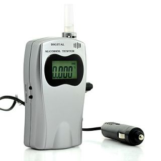 USD $ 21.99   Breathalyzer with LCD screen Alcohol Tester,