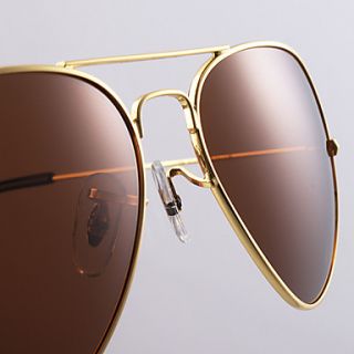 USD $ 8.79   UV400 Resin Lens Glare Guard Driving Sunglasses (Golden