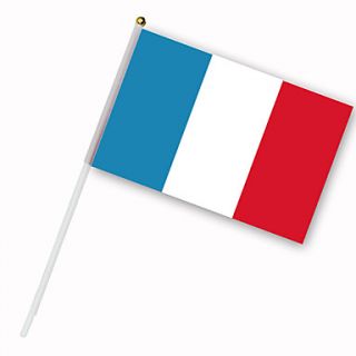 Nylon France Flag (30 x 14 cm)