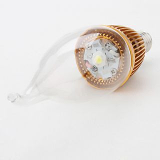 EUR € 7.81   e14 3w 180lm natuurlijke witte LED kaars lamp (90 265V