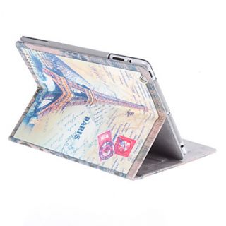 USD $ 20.69   Paris tower Pattern PU Leather Case for iPad 2 and the