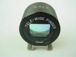 Kalt Tele wide Finder for Auxiliary Telephoto & Wide Angle Vintage