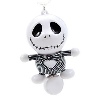 USD $ 3.25   Nightmare Before Christmas Shaking Arm Keychain Doll