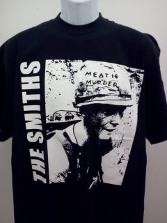 The Smiths Mens T Shirt Morrissey Band New Size SM Med LG XL Meat Is