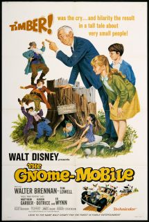 The Gnome Mobile 1967 Original US Movie Poster 1 Sheet