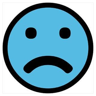 Wall Art  Posters  Sad Face Poster