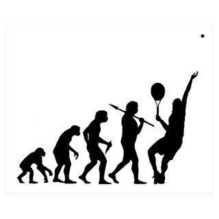 Wall Art  Posters  Tennis Evolution   Large Tennis