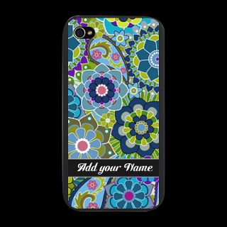 Artistic Gifts  Artistic iPhone Cases  Funky Floral Name iPhone