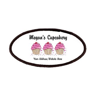 Business Gifts  Business Patches  Custom Pink Cupcake Patches
