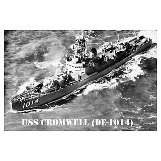 Wall Art  Posters  USS CROMWELL Poster