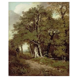 Wall Art  Posters  A Wooded Path Poster