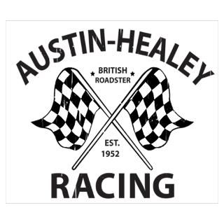 Wall Art  Posters  Austin Healey Racing Poster