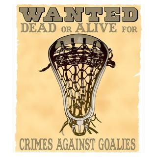 Wall Art  Posters  Lacrosse Wanted II Poster