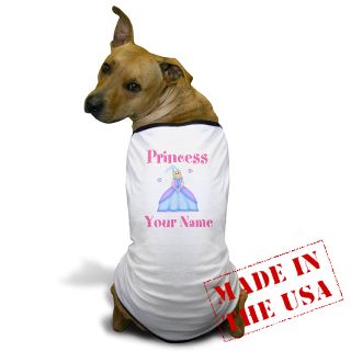 Baby Gifts  Baby Pet Apparel  Blond Princess Personalized Dog T
