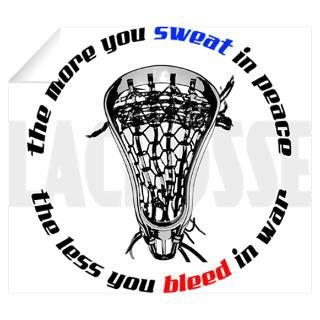 Wall Art  Wall Decals  Lacrosse Practice Wall Decal