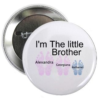 Announcement Gifts  Announcement Buttons  Little Brother (GGB