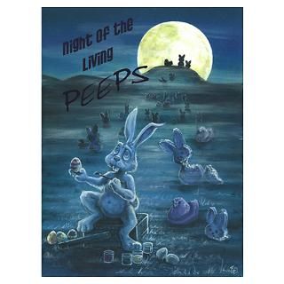Wall Art  Posters  Zombie Peeps Poster