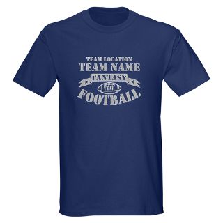 2011 Gifts  2011 T shirts  FANTASY FOOTBALL PERSONALIZED GREY T