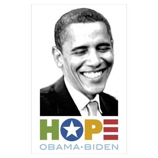 Wall Art  Posters  HOPE Obama Biden Poster