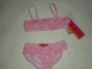 Kate Mack Biscotti Bathing Suit Swim Suit New Baby Girl Size 2T