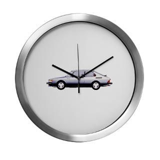 Saab 900 Turbo Modern Wall Clock