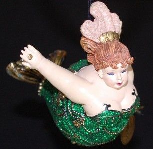 Retired Katherines Collection Chubby Mermaid Ornament Collectible