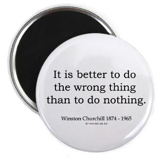 Winston Churchill 13 Magnet for $4.50