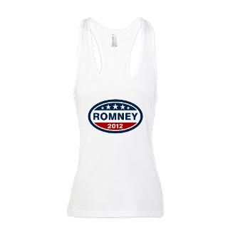 2012 Gifts  2012 T shirts  Romney 2012 Racerback Tank Top