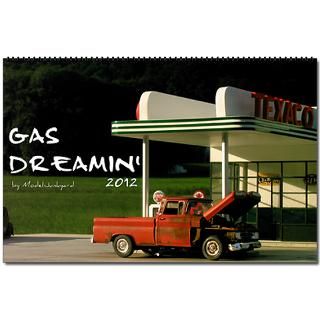 40 Ford Home Office  Gas Dreamin 2013 Calendar, by ModelJunkyard