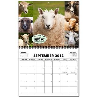 New Moon Farm Goat Rescue 2013 2013 Wall Calendar by newmoonfarm