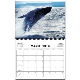 Whales 2013 Wall Calendar by shadows_attic