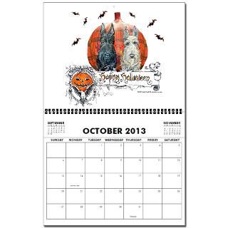 Scottie Calendar 2013 Wall Calendar by TailEnd