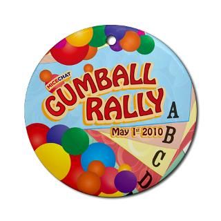 Gumball Rally 2010 Ornament (Round) for $12.50