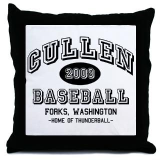 Cullen Baseball 2009 Throw Pillow