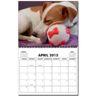 Jack Russell 2013 Wall Calendar by Tuscanypainting