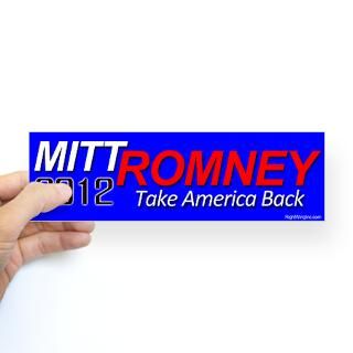 Mitt Romney 2012 Gifts  Mitt Romney 2012 Bumper Stickers