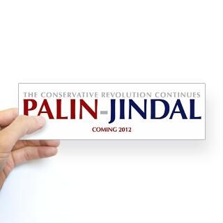 Palin Jindal 2012 Bumper Bumper Sticker by sweetlibertees